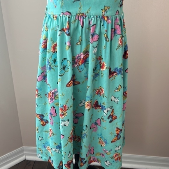 LINDY Bop l Vintage Butterfly Design Dress - Picture 5 of 8
